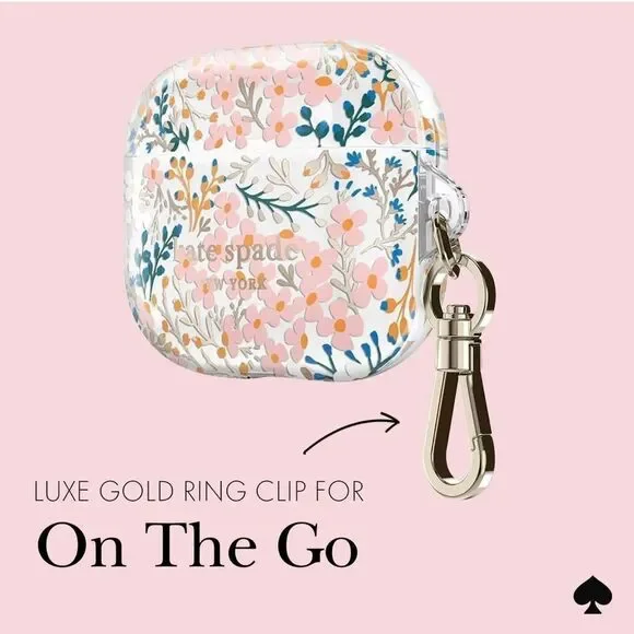 Kate Spade new york Protective Case for AirPods 3rd Generation-Floral - Picture 8 of 8